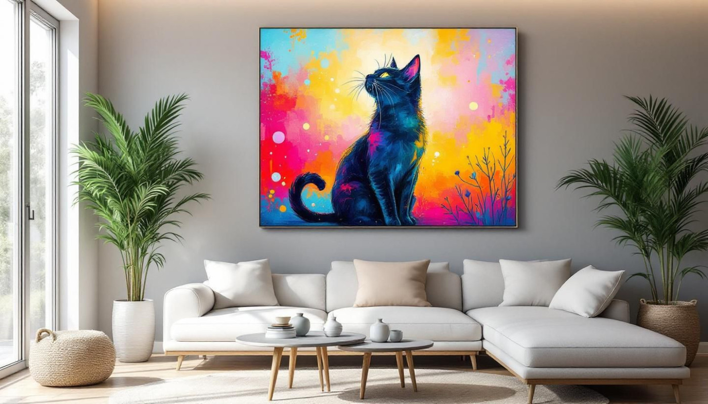 Comment choisir une peinture de chat pour harmoniser votre décoration intérieure ?